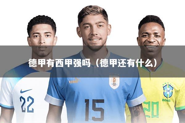 德甲有西甲强吗（德甲还有什么）